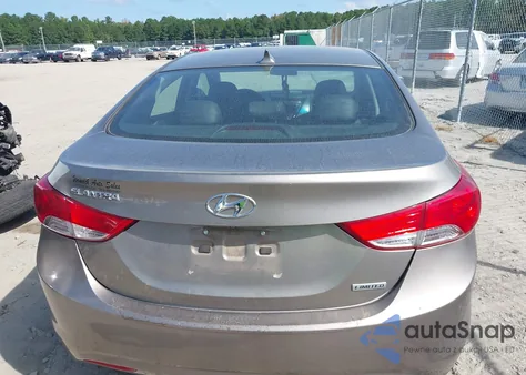 2013 Hyundai Elantra Limited from USA, damaged, VIN 5NPDH4AE8DH270078